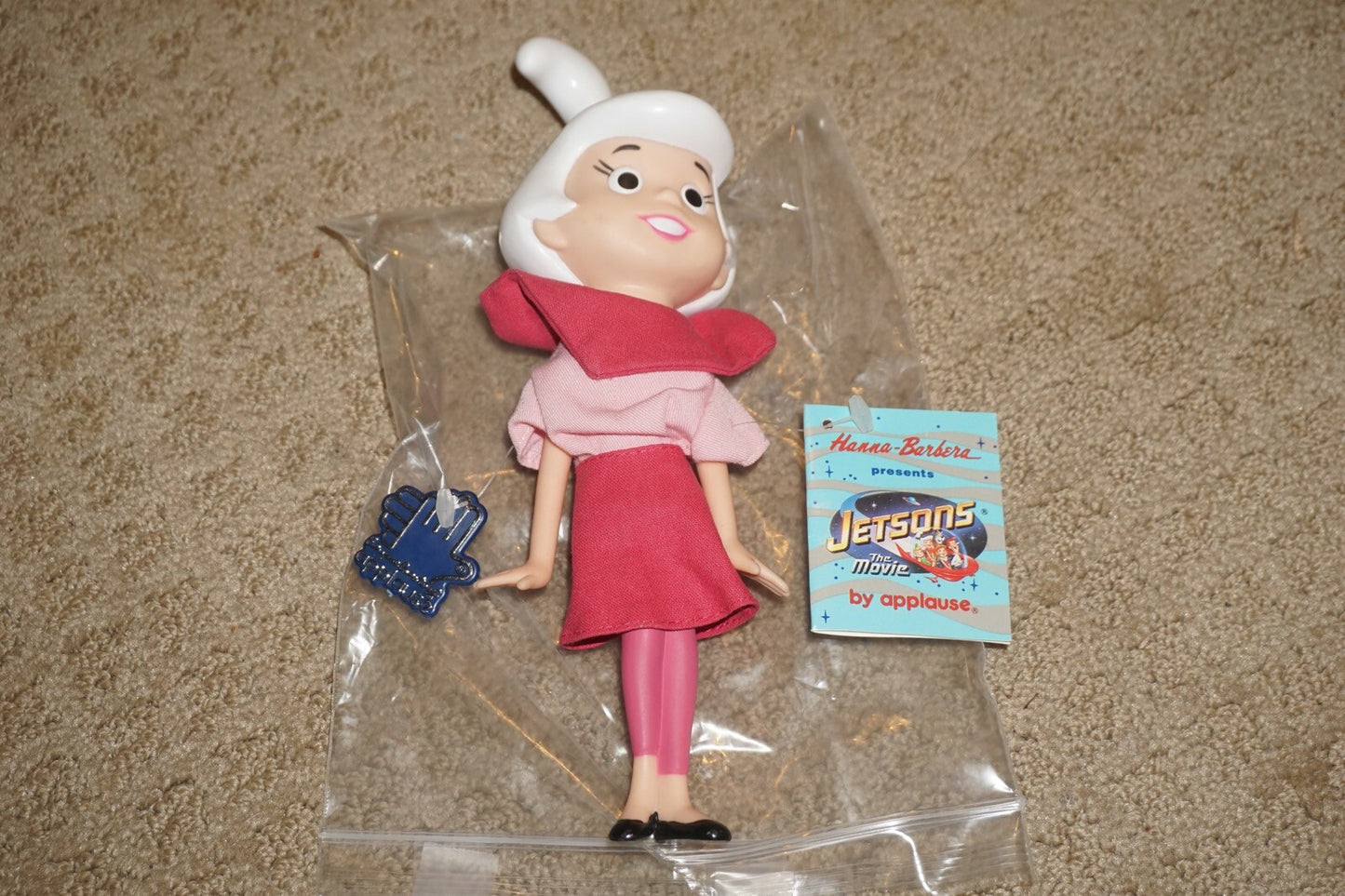 1962 Applause Hanna Barbera The Jetsons PVC Figure Lot of 4 SIGNED Autograph