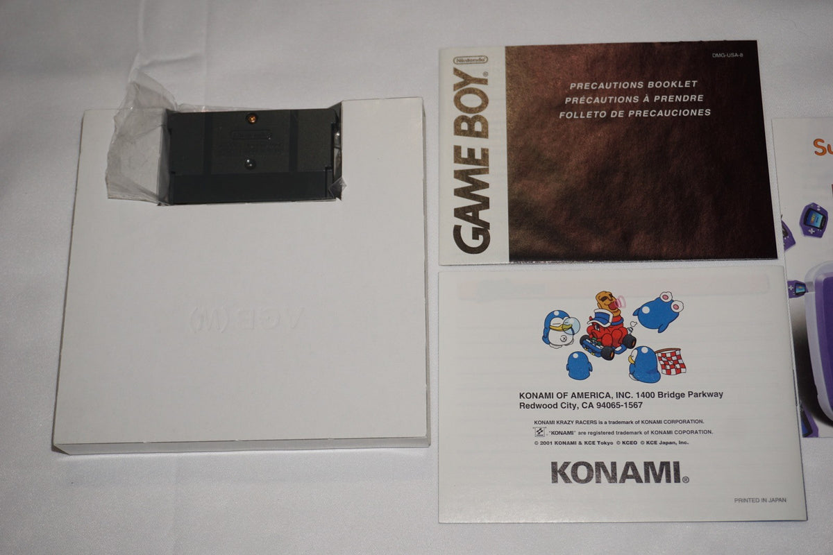 Krazy Racers Konami (Game Boy Advance GBA) Complete in Box CIB