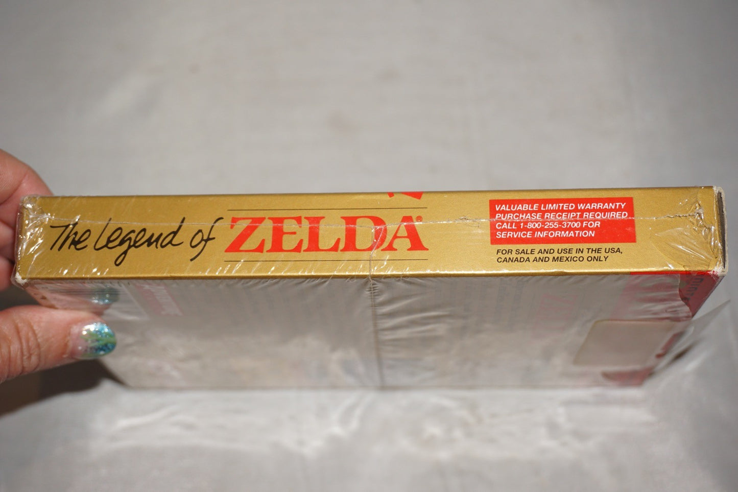 Legend of Zelda Classic Grey (Nintendo NES) Complete in Box CIB