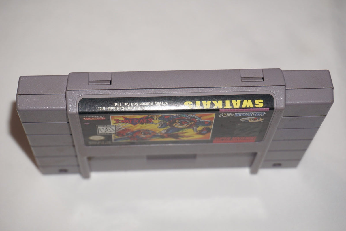 Swat Kats (Super Nintendo SNES) with Box No Manual