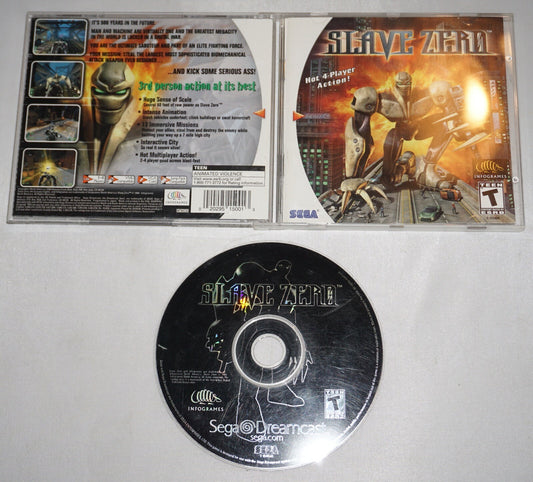 Slave Zero (Sega Dreamcast) Complete Tested