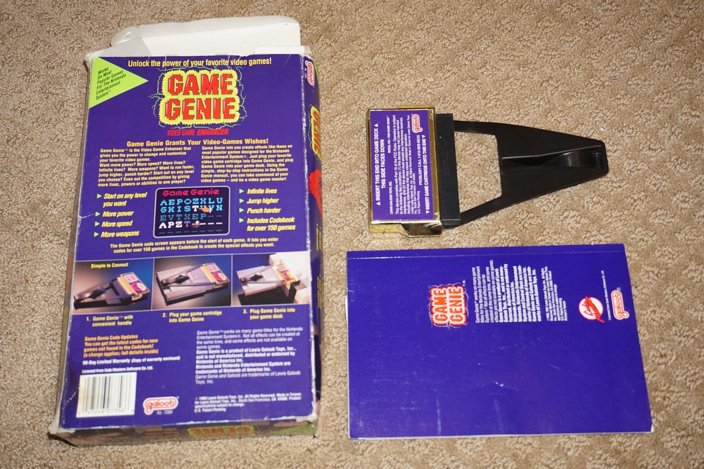 Game Genie (Nintendo NES) Complete in Box