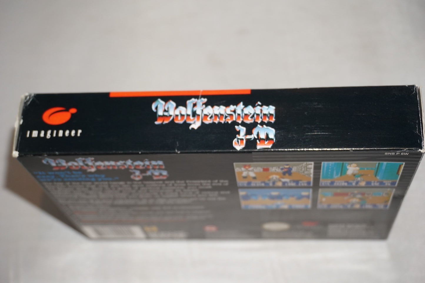 Wolfenstein 3d (Super Nintendo SNES) Complete in Box CIB
