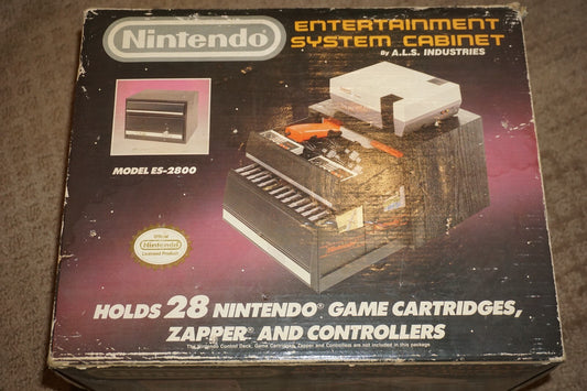 Entertainment System Cabinet (Nintendo NES) NEW ALS A.L.S ES-2800