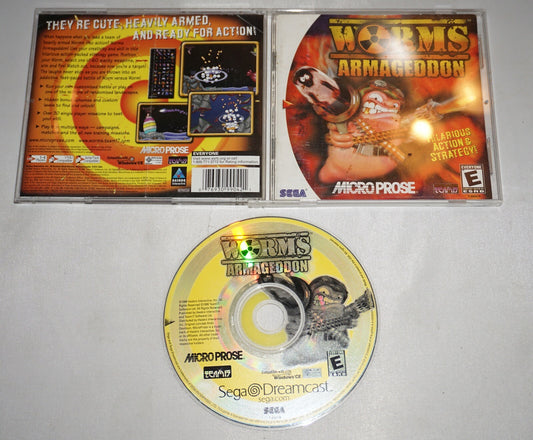 Worms Armageddon (Sega Dreamcast) Complete Tested