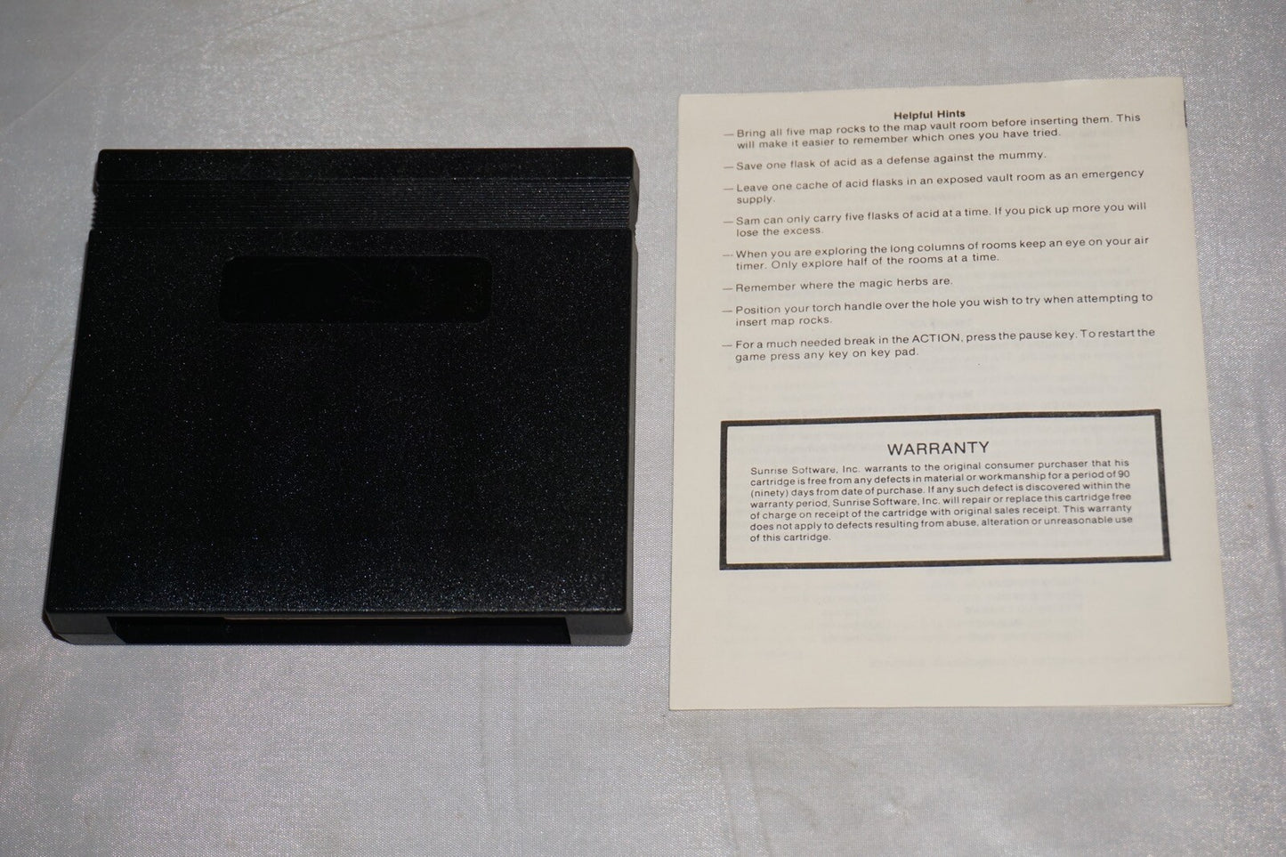 Quest for Quintana Roo (Atari 5200) Complete In Box