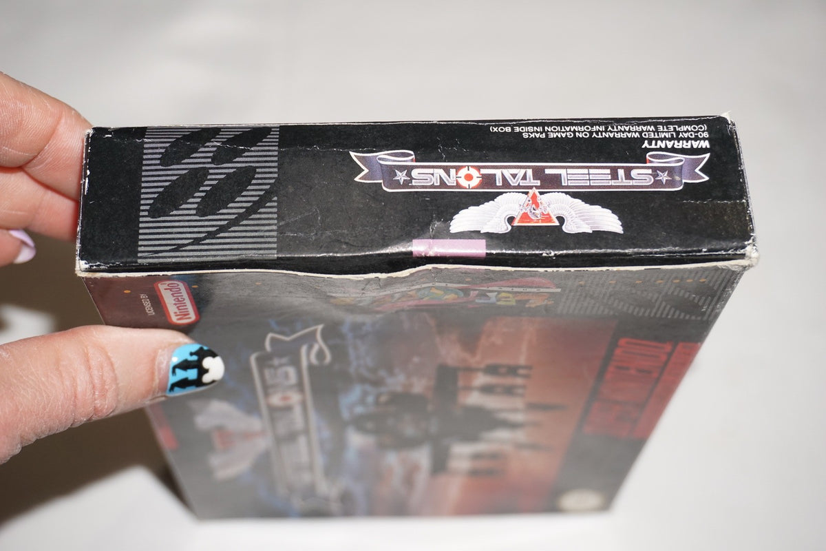 Steel Talons (Super Nintendo SNES) with Box No Manual