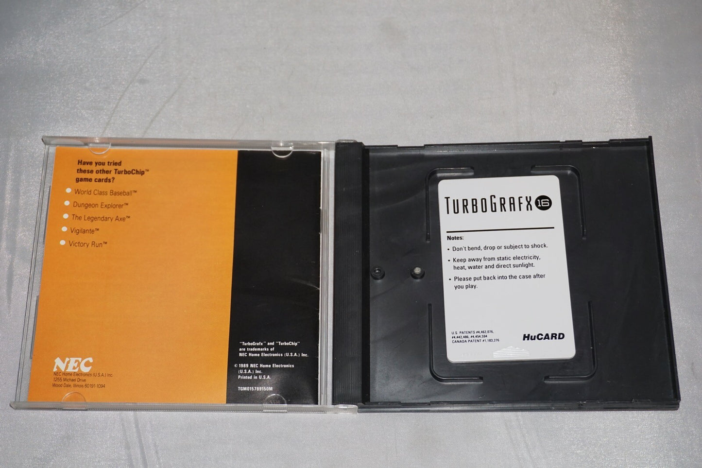 Alien Crush (Turbo Grafx 16 tg16) Complete in Case Turbografx