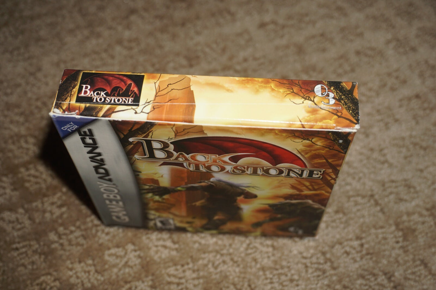 Back To Stone (Nintendo Gameboy Advance Boy GBA) Complete Box w/ Reg