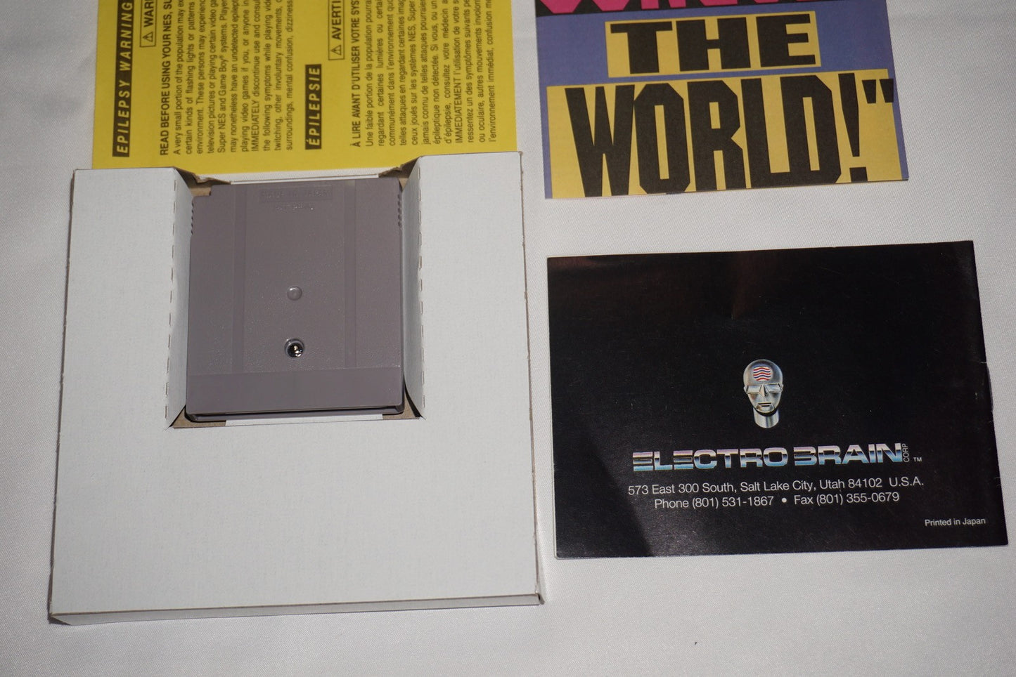 Brain Bender (Nintendo Game Boy Game Boy) Complete in Box CIB