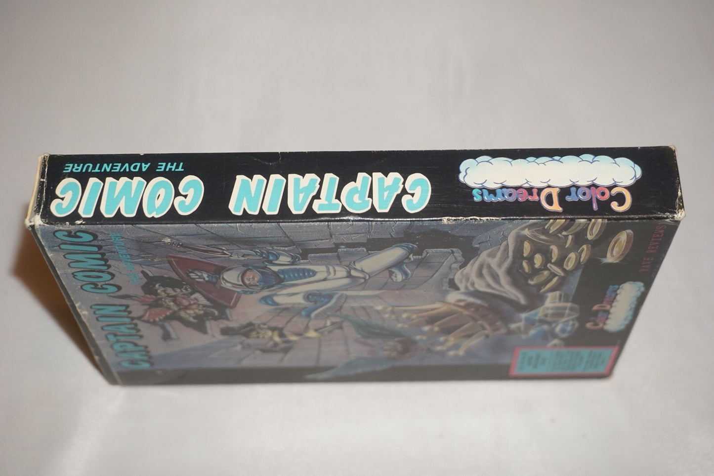 Captain Comic BLUE (Nintendo NES) Complete in Box CIB #1