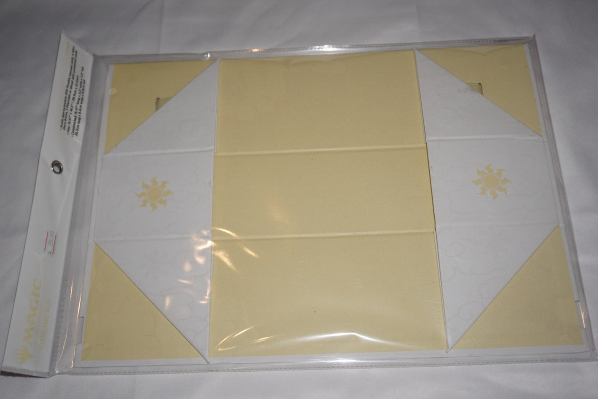 Magic the Gathering Mtg Flat Storage Box Mana 8 Plains NEW