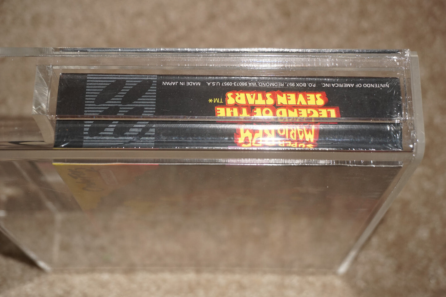 Super Mario Rpg (Super Nintendo SNES) VGA 85 NM+ NEW Factory Sealed