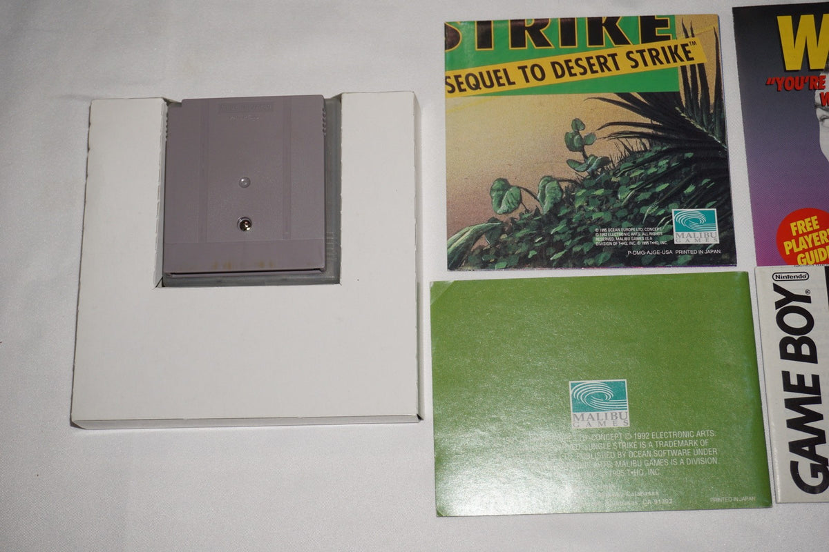 Jungle Strike (Nintendo Game Boy) Complete in Box w/ Poster CIB
