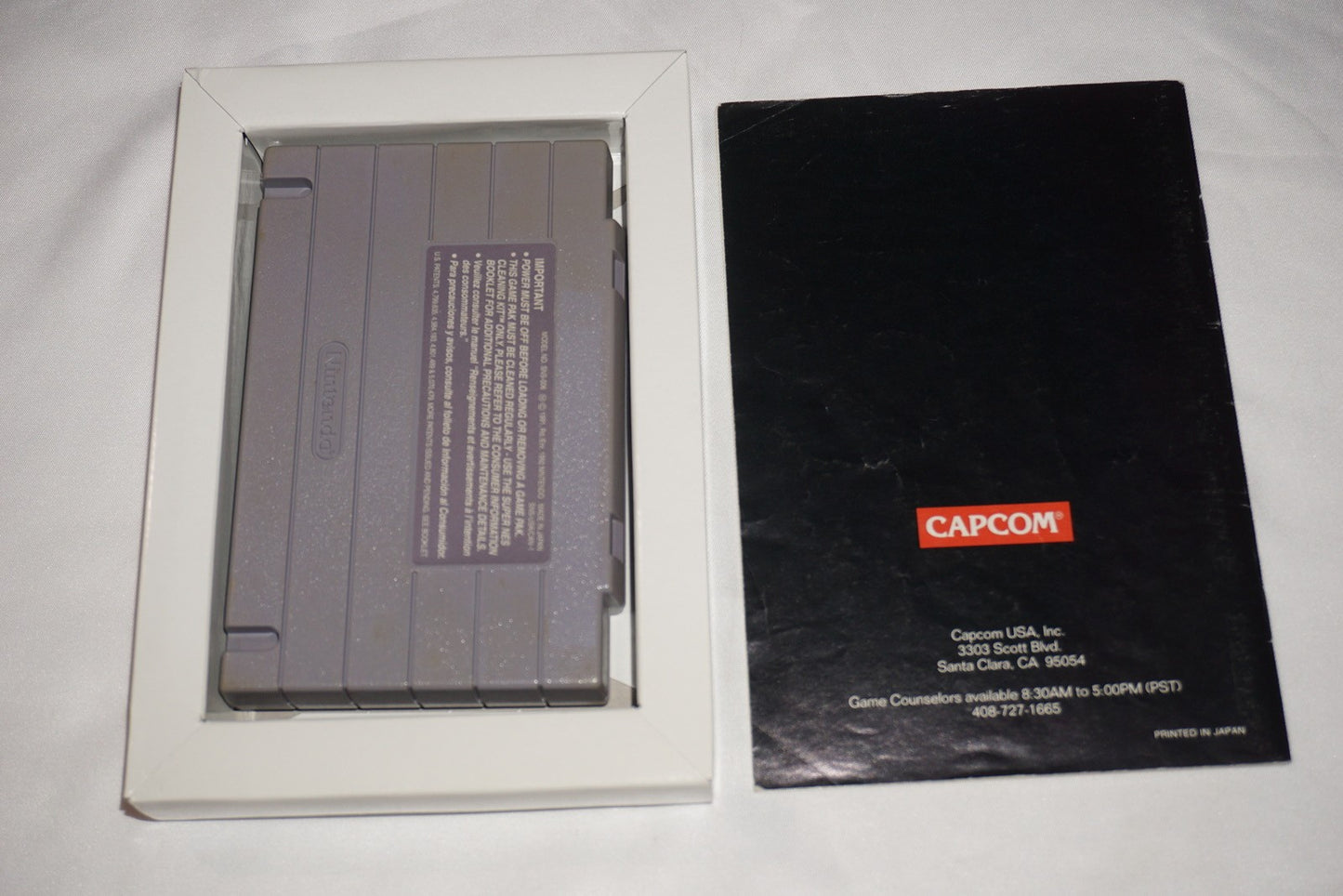 Street Fighter II Turbo (Super Nintendo SNES) Complete in Box CIB