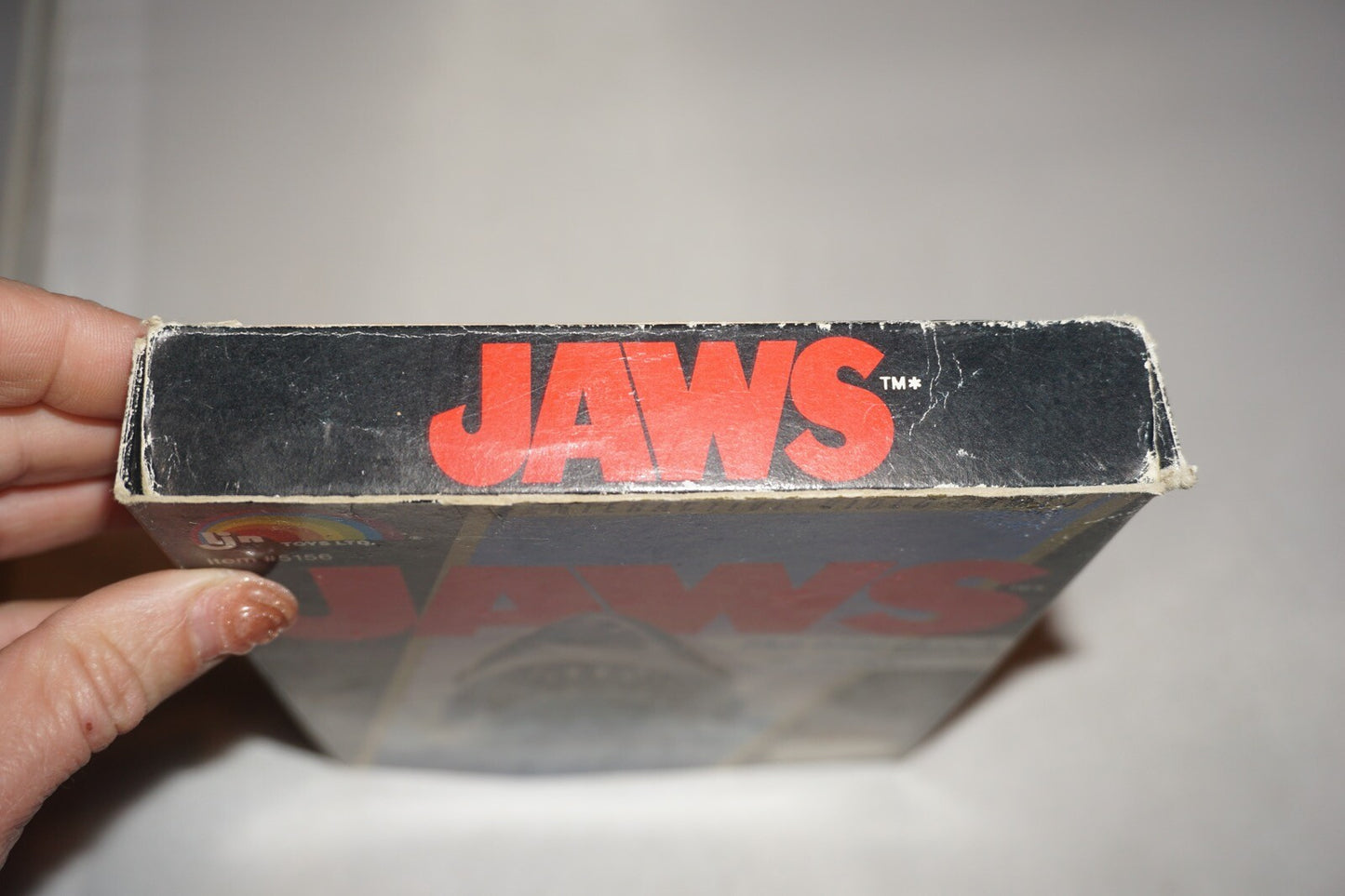 Jaws OVAL (Nintendo NES) Complete in Box CIB