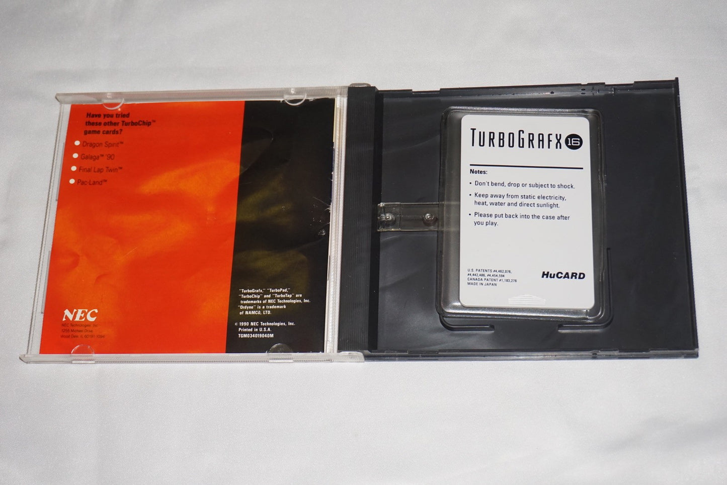 Ordyne (TurboGrafx 16 tg16) Complete