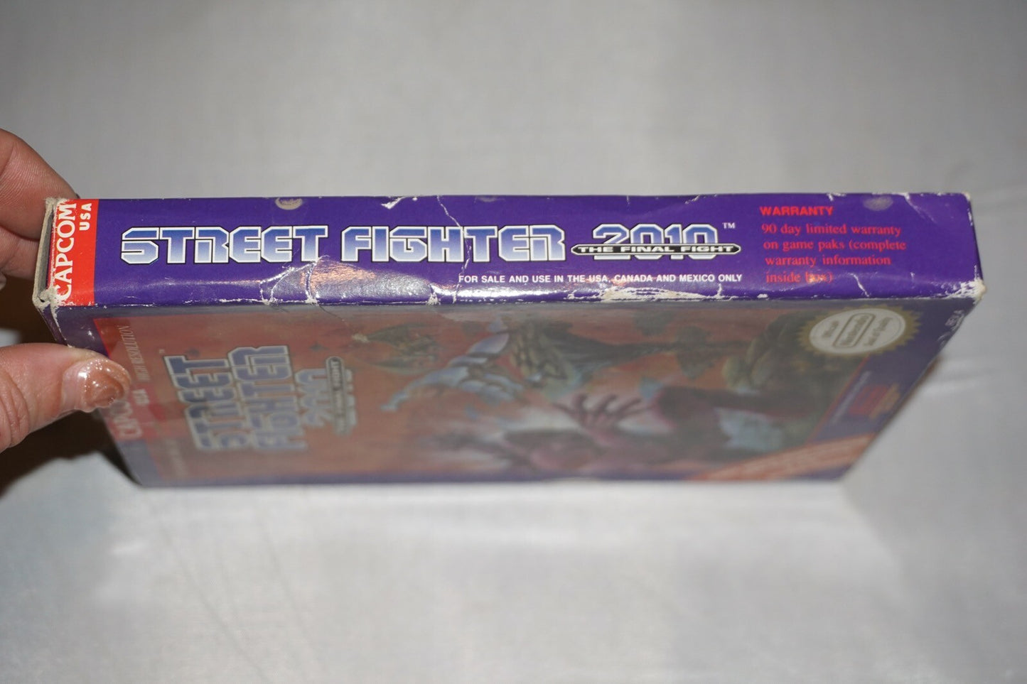 Street Fighter 2010 (Nintendo NES) with Box #2