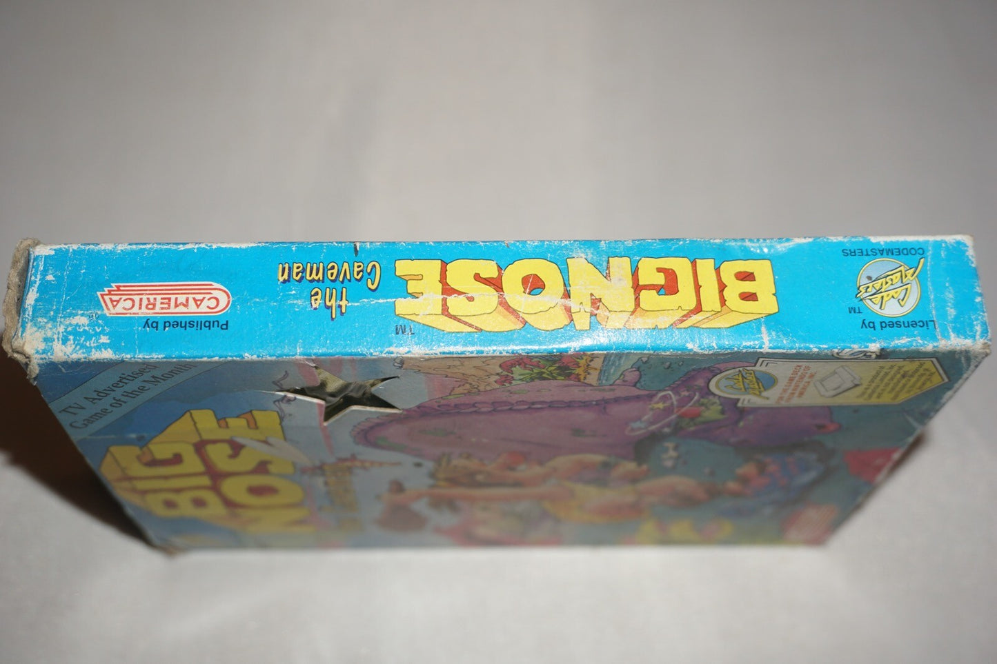 Big Nose The Caveman (Nintendo NES) Complete in Box w/ Reg CIB