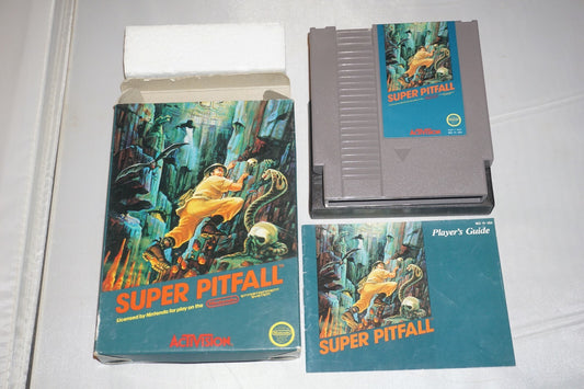 Super Pitfall Non Rev A (Nintendo NES) Complete in Box CIB #1