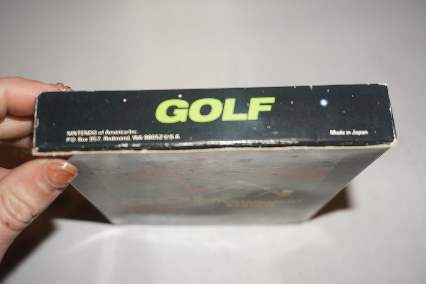 Golf CIRCLE (Nintendo NES) Complete in Box CIB #3