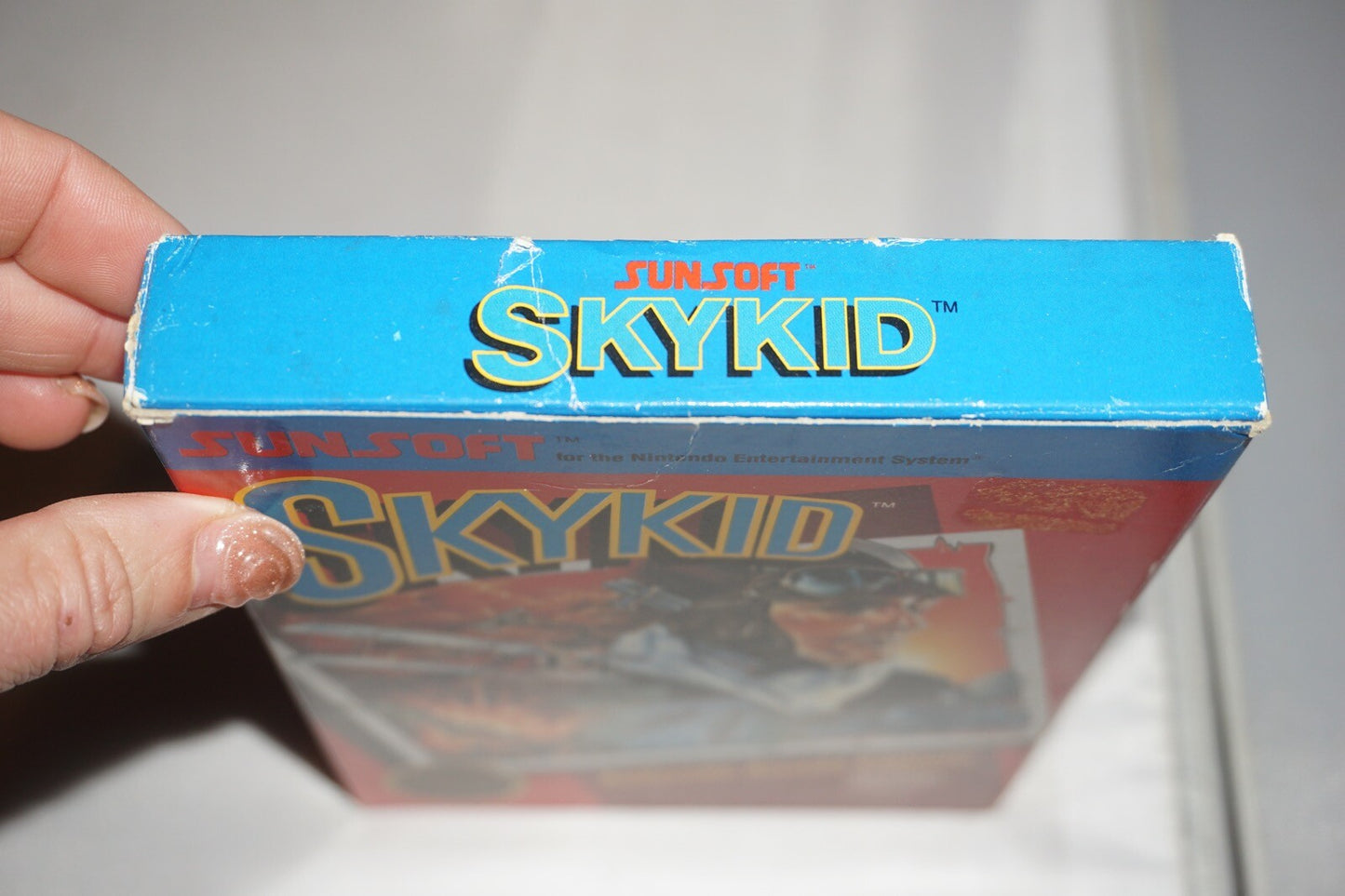 Skykid HANGTAB (Nintendo NES) Complete in Box CIB #1