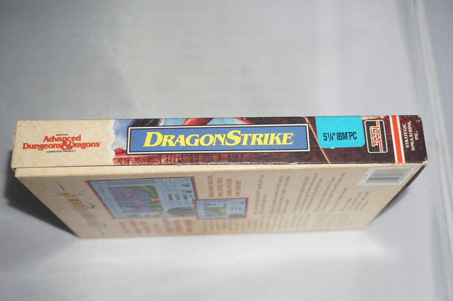 Advanced Dungeons & Dragons DragonStrike (PC IBM) Complete in Box CIB