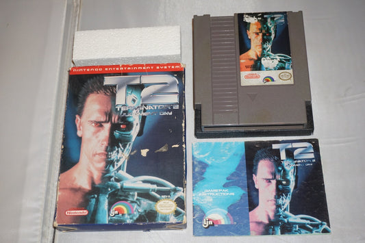 T2 Judgment Day Terminator 2 (Nintendo NES) Complete in Box CIB