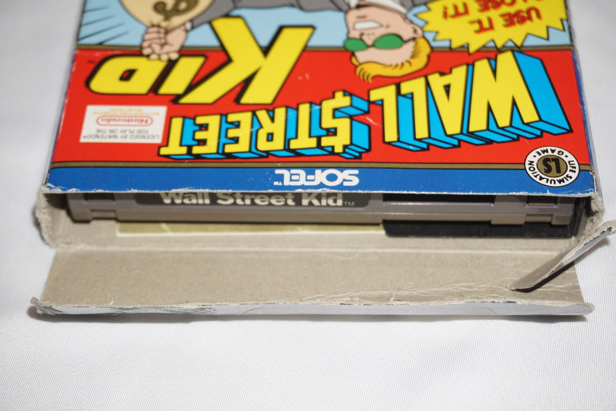 Wall Street Kid (Nintendo NES) Complete in Box CIB