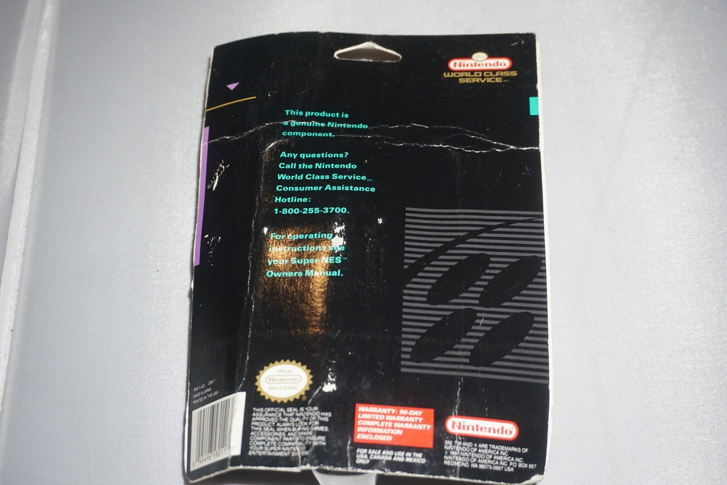Ac Adapter (Super Nintendo SNES) NEW Sealed OEM Official
