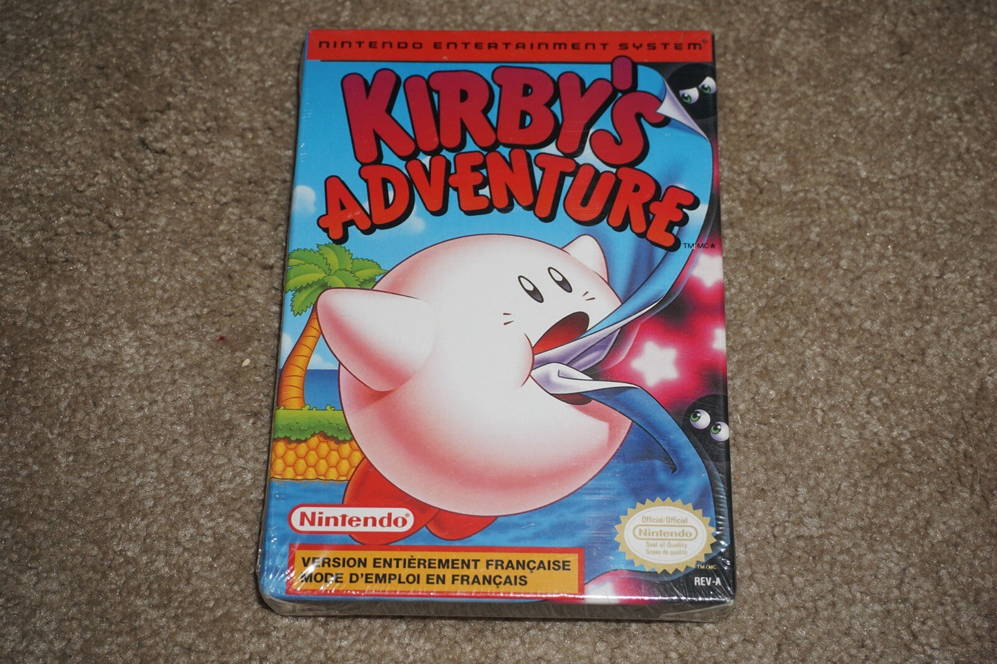 Kirby's Adventure (Nintendo NES) NEW Factory Sealed CANADIAN