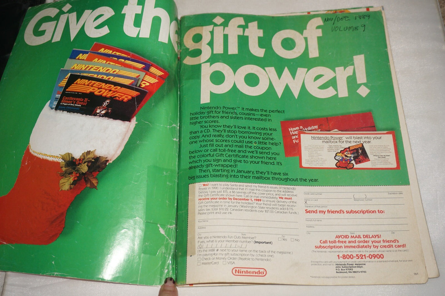 November/December 1989 Tetris Nintendo Power Magazine #7