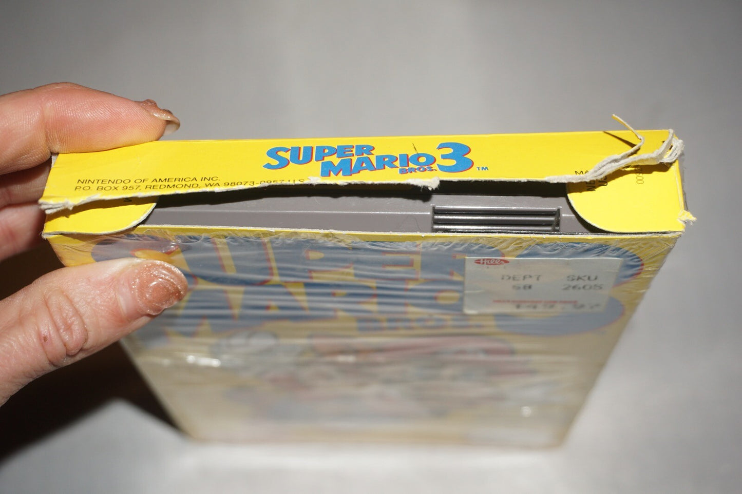 Super Mario Bros 3 (Nintendo NES) Complete in Box CIB Near Mint #5