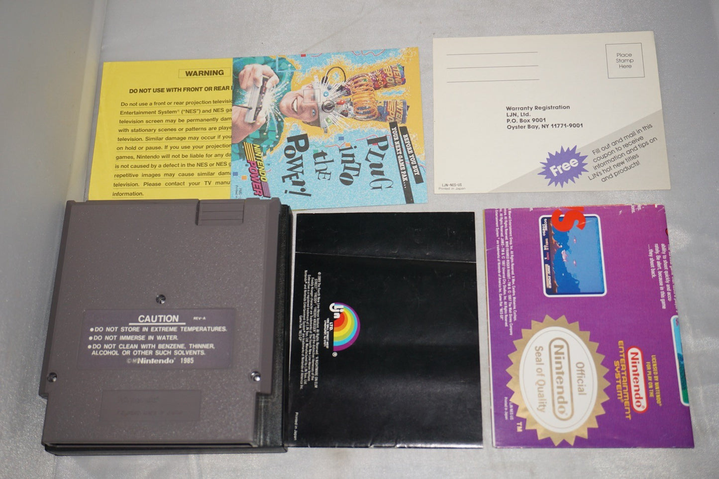 Nightmare On Elm Street (Nintendo NES) Complete in Box w/ Reg Card CIB