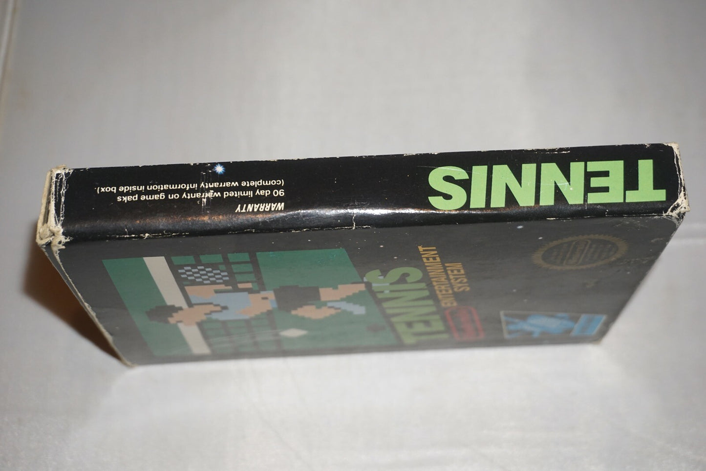 Tennis HANGTAB No Code (Nintendo NES) Complete in Box CIB