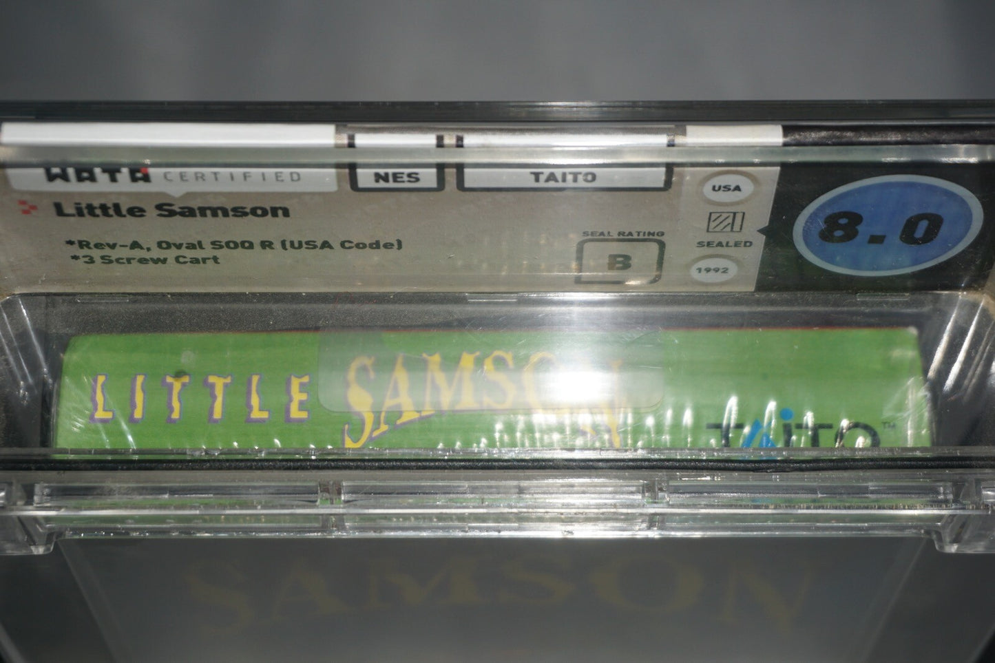 Little Samson (Nintendo NES) 8.0 B NEW Sealed