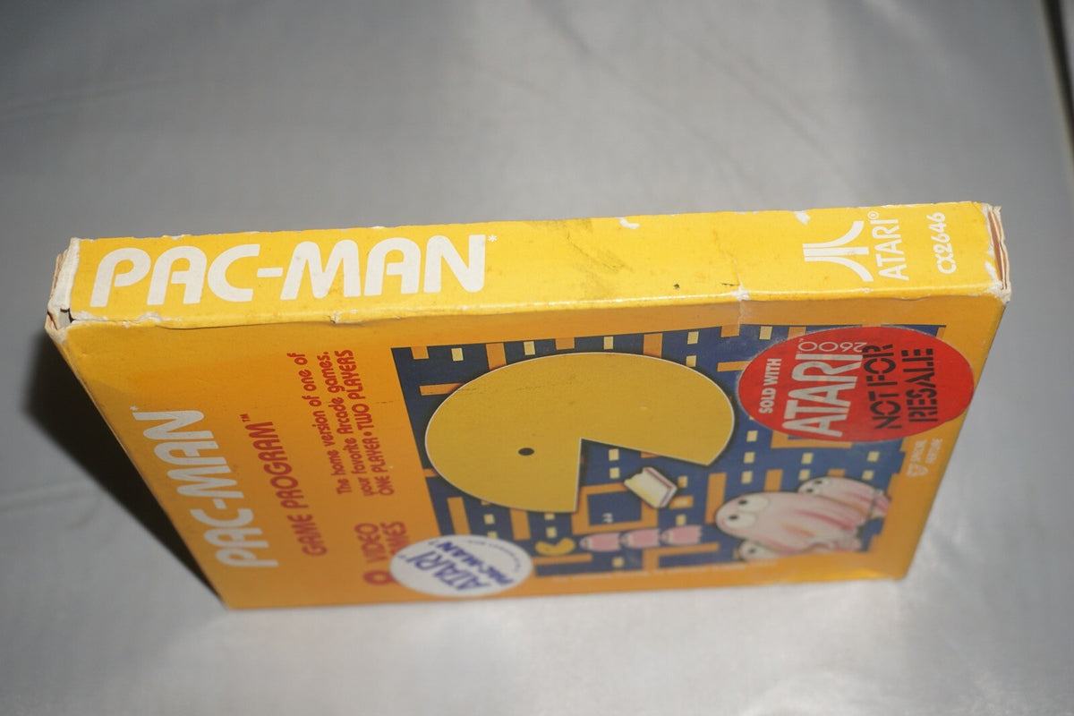 Pac Man NOT FOR RESALE (Atari 2600) NEW Sealed In Box #2