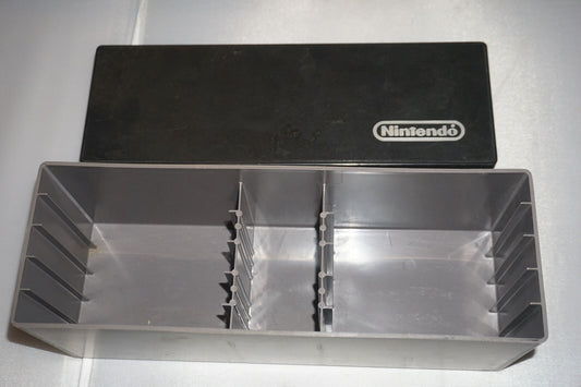 10 Cartridge Holder Case (Nintendo NES) with Box Vintage Caddy