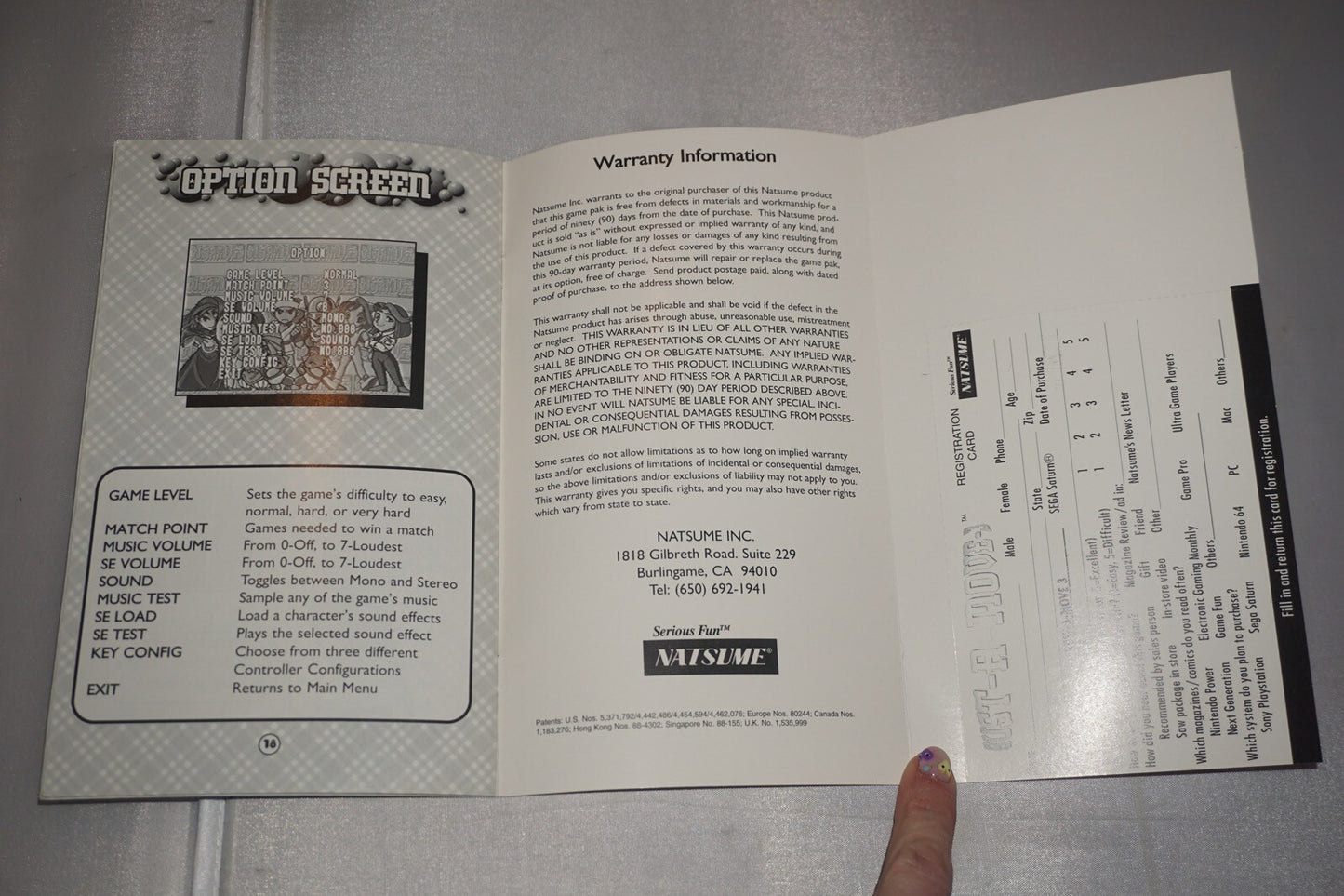 Bust A Move 3 (Sega Saturn) Complete w/ Reg Card