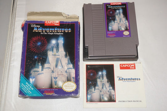 Disney Adventures In Magic Kingdom (Nintendo NES) Complete CIB #2