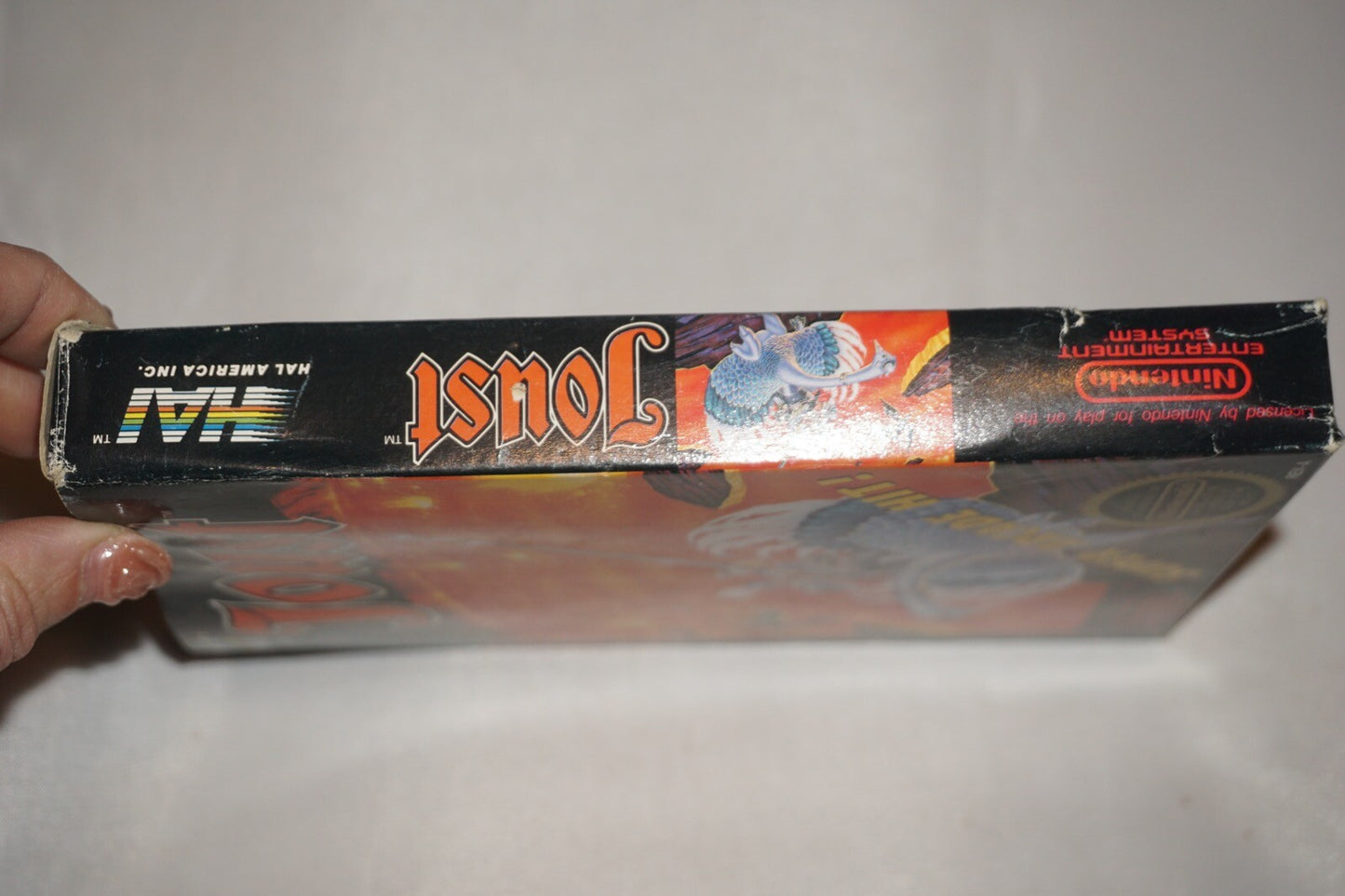 Joust (Nintendo NES) Complete in Box CIB #1