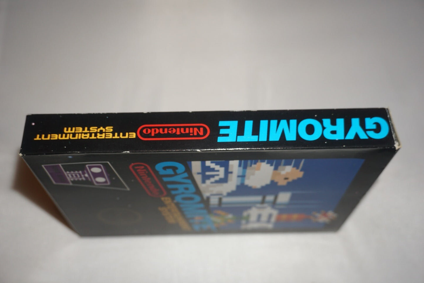 Gyromite Hangtab No Code (Nintendo NES) Complete in Box CIB #1