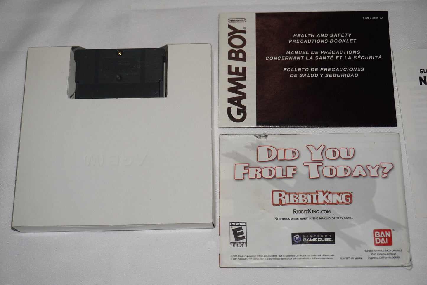 Digimon Racing (Nintendo Game Boy Advance GBA) Complete in Box CIB