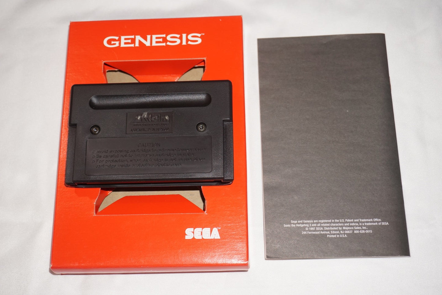 Sonic the Hedgehog 3 Mega Hit Series (Sega Genesis) Complete in Box CIB