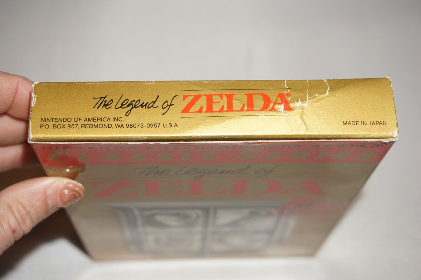 Legend Of Zelda CLASSIC (Nintendo NES) Complete in Box CIB #1