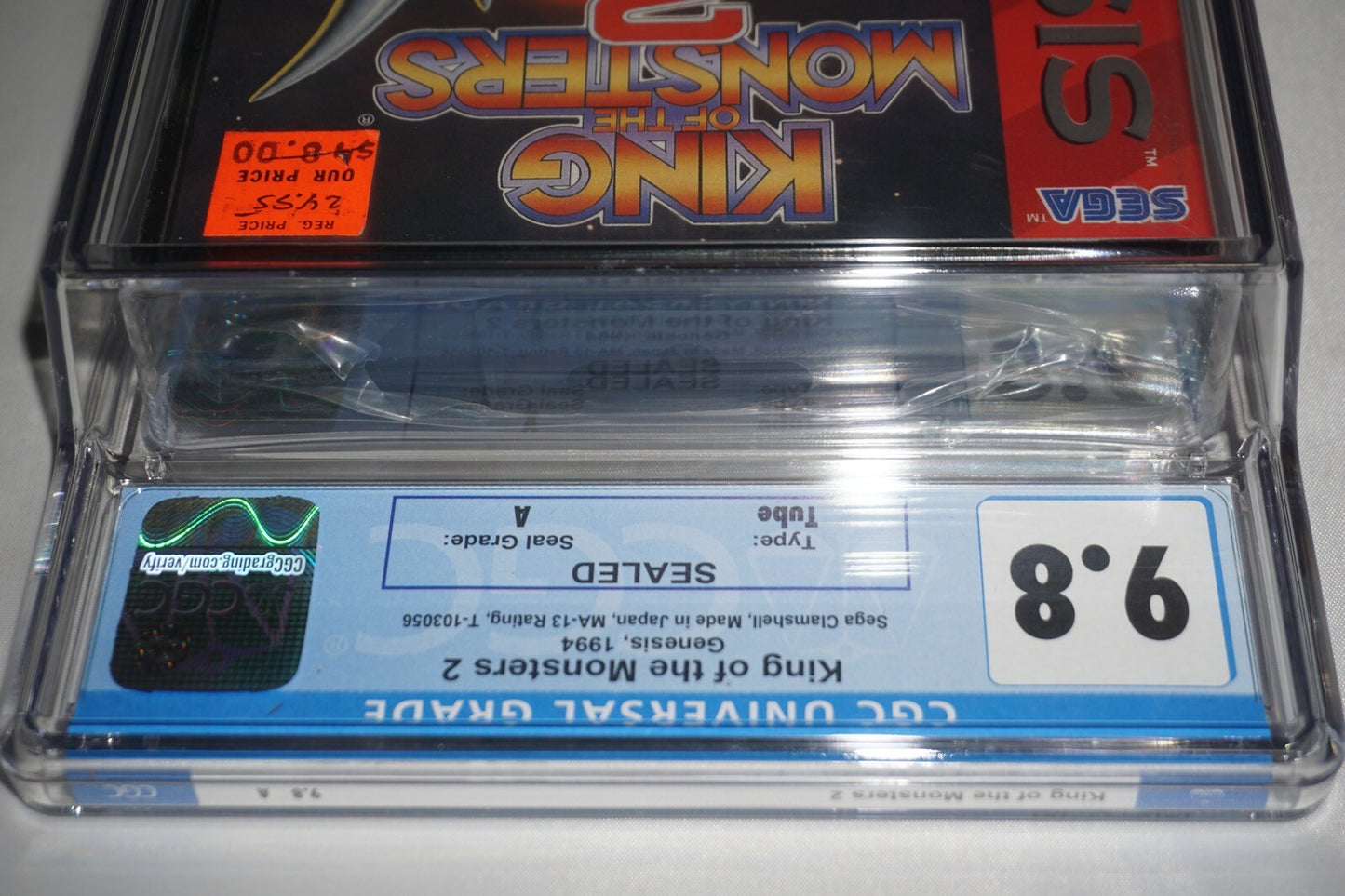 King of Monsters 2 (Sega Genesis) CGC 9.8 A NEW Sealed