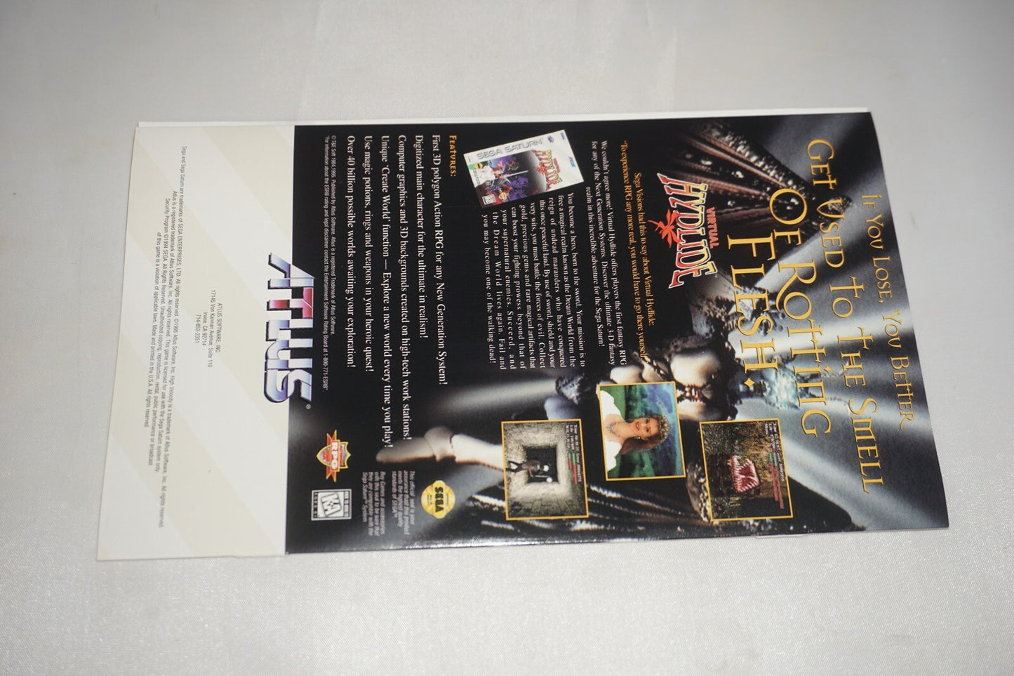 High Velocity (Sega Saturn) Complete