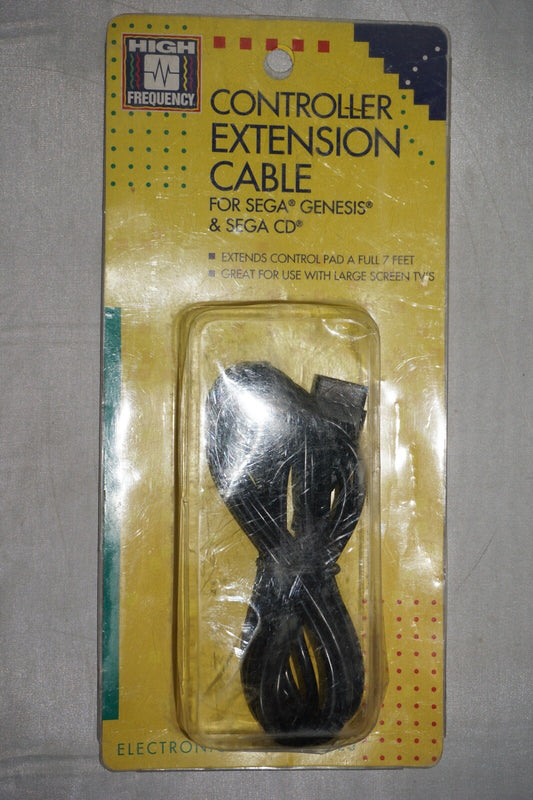 High Frequency Controller Extension Cable (Sega Genesis CD) NEW