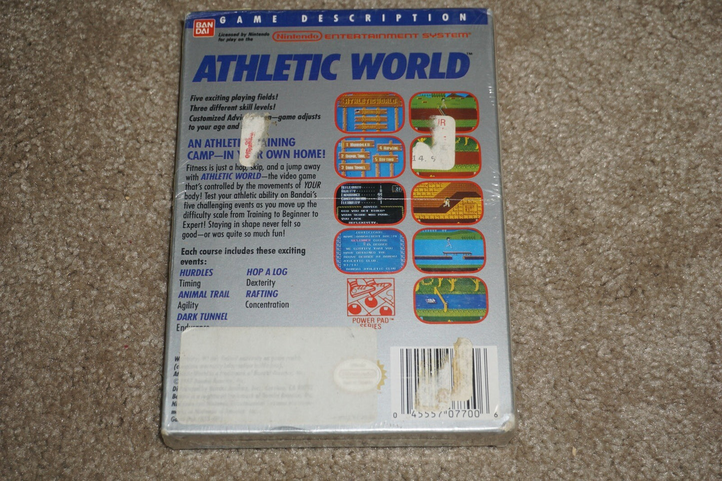 Athletic World (Nintendo NES) NEW Factory Sealed