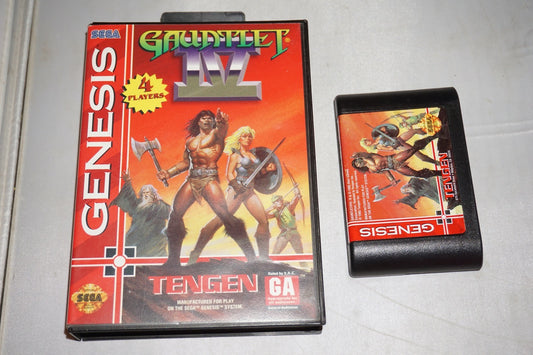 Gauntlet IV 4 (Sega Genesis) with Case No Manual